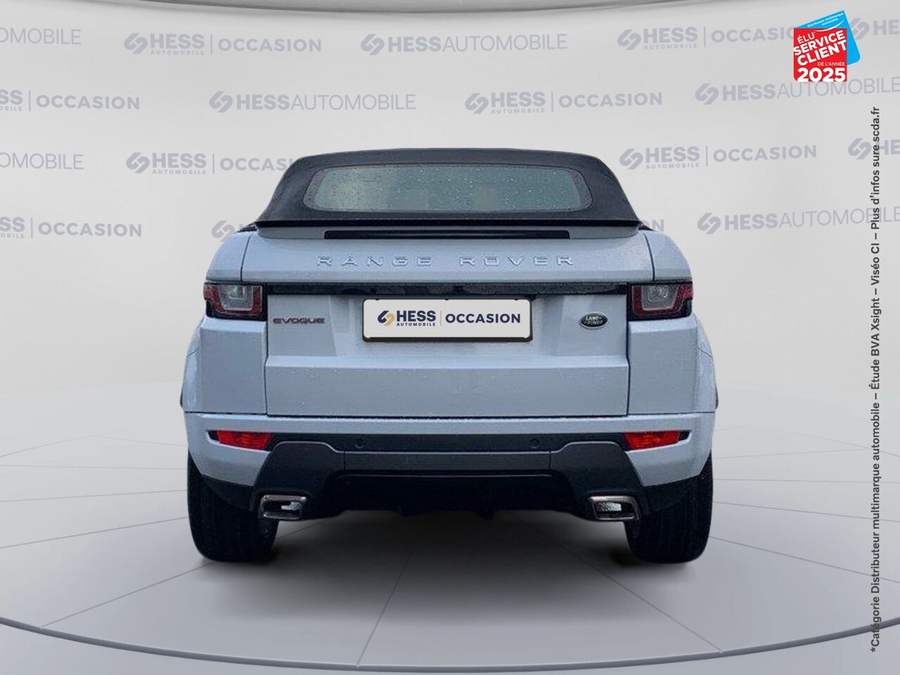 Véhicule d'occasion LAND-ROVER RANGE EVOQUE CAB 2.0 TD4 180 SE DYNAMIC BVA MARK III CUIR SIEGE CHAUF CAMERA GPS chez Volvo Epernay