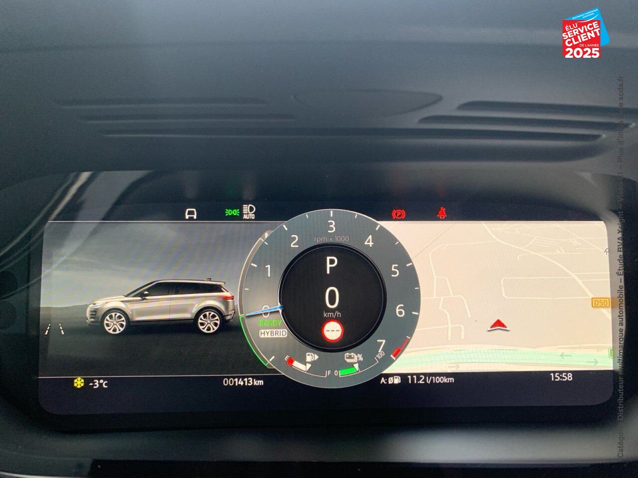 Véhicule d'occasion LAND-ROVER RANGE ROVER EVOQUE 1.5 P300E 309CH DYNAMIC SE chez BMW Besançon