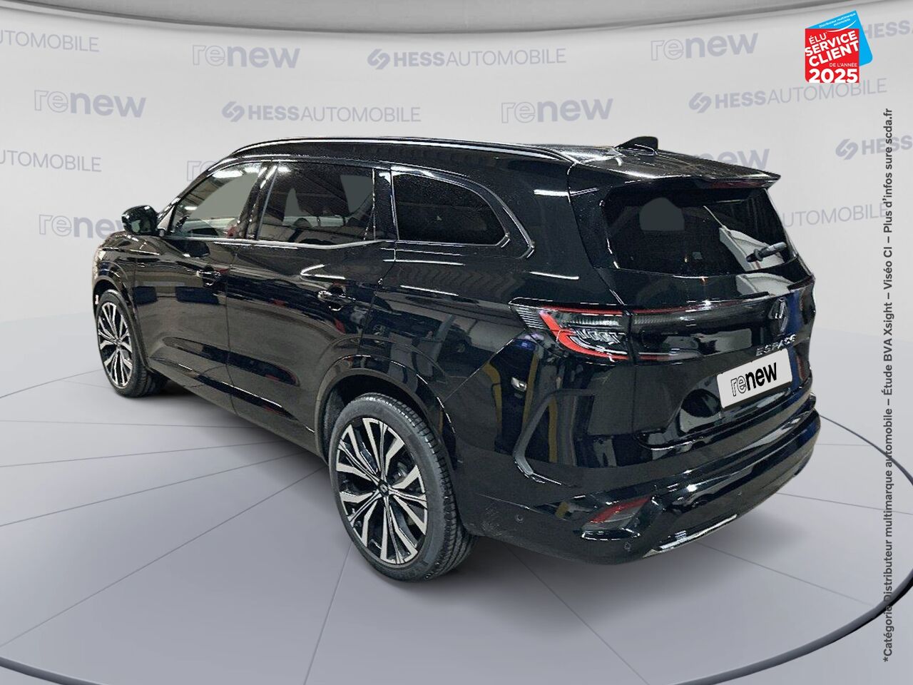 Véhicule neuf RENAULT ESPACE 1.2 E-TECH FULL HYBRID 200CH ICONIC chez HESS Automobile