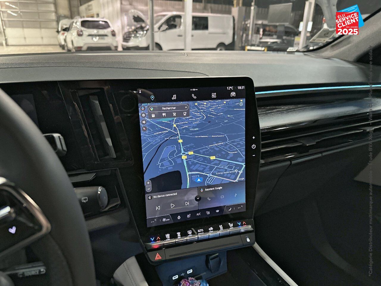 Véhicule neuf RENAULT ESPACE 1.2 E-TECH FULL HYBRID 200CH ICONIC chez HESS Automobile