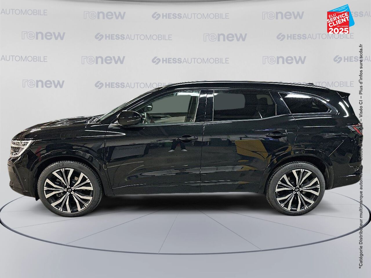 Véhicule neuf RENAULT ESPACE 1.2 E-TECH FULL HYBRID 200CH ICONIC chez HESS Automobile