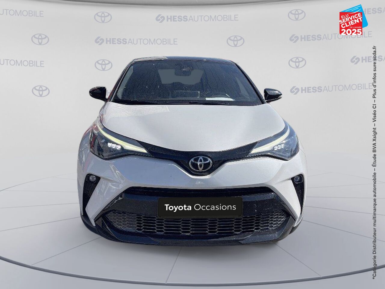 Véhicule d'occasion TOYOTA C-HR 184H GR-SPORT 2WD E-CVT MY20 SIEGES CHAUF CAMERA CARPLAY chez Toyota Longwy