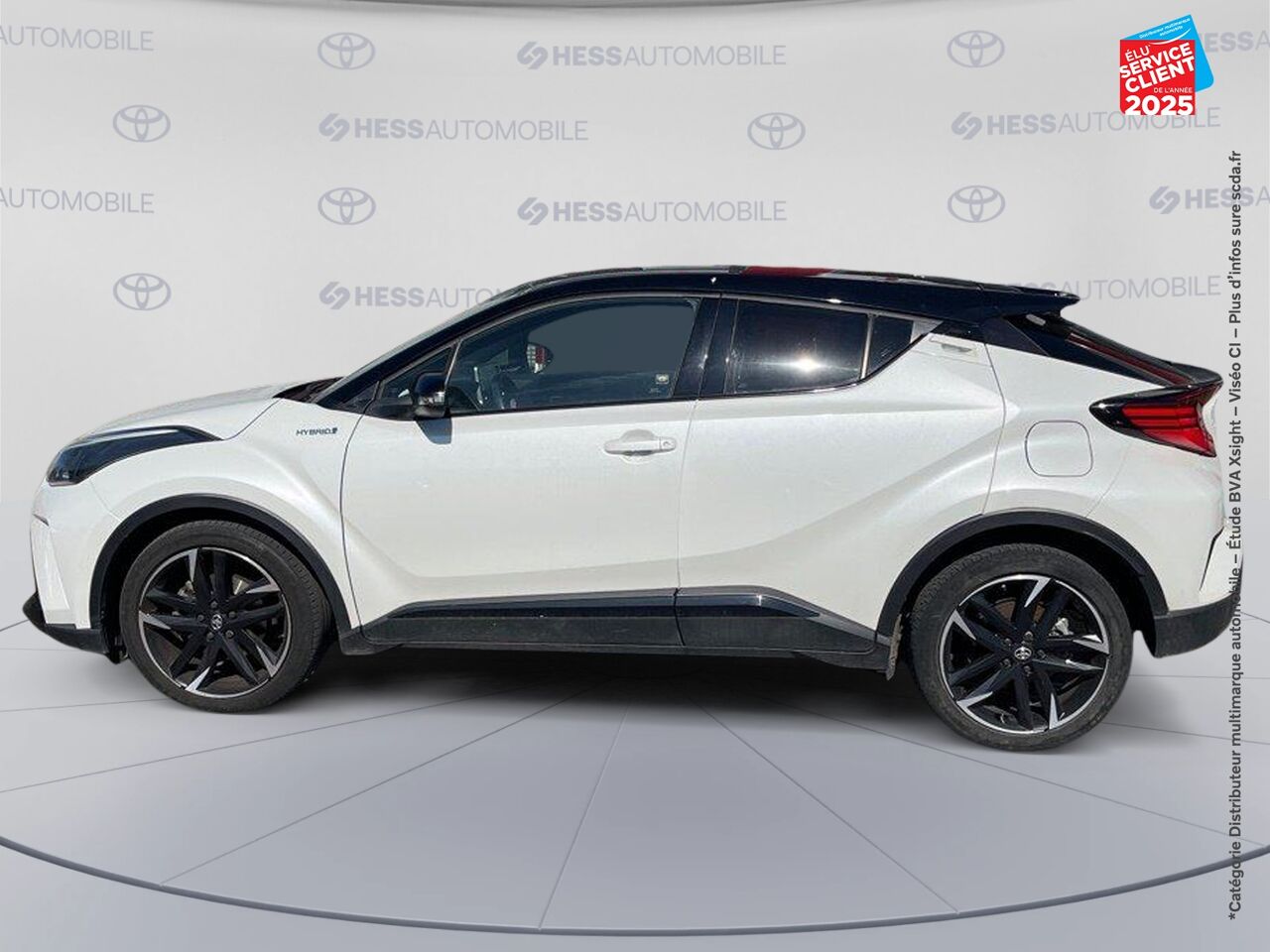 Véhicule d'occasion TOYOTA C-HR 184H GR-SPORT 2WD E-CVT MY20 SIEGES CHAUF CAMERA CARPLAY chez Toyota Longwy