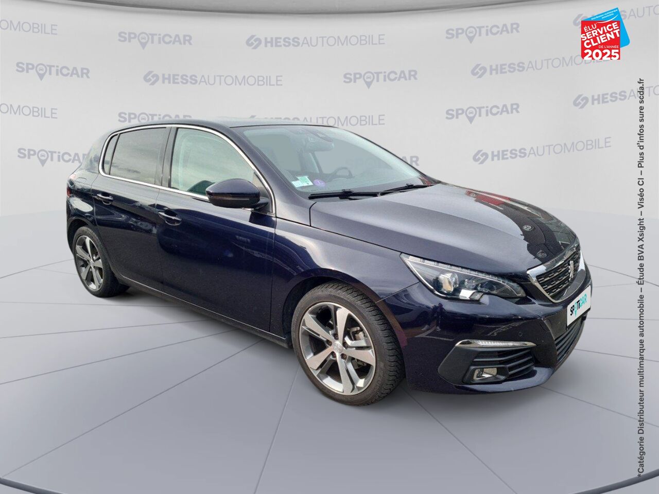 Véhicule d'occasion PEUGEOT 308 1.2 PURETECH 130CH E6.C SS ALLURE 108G chez Hyundai Reims