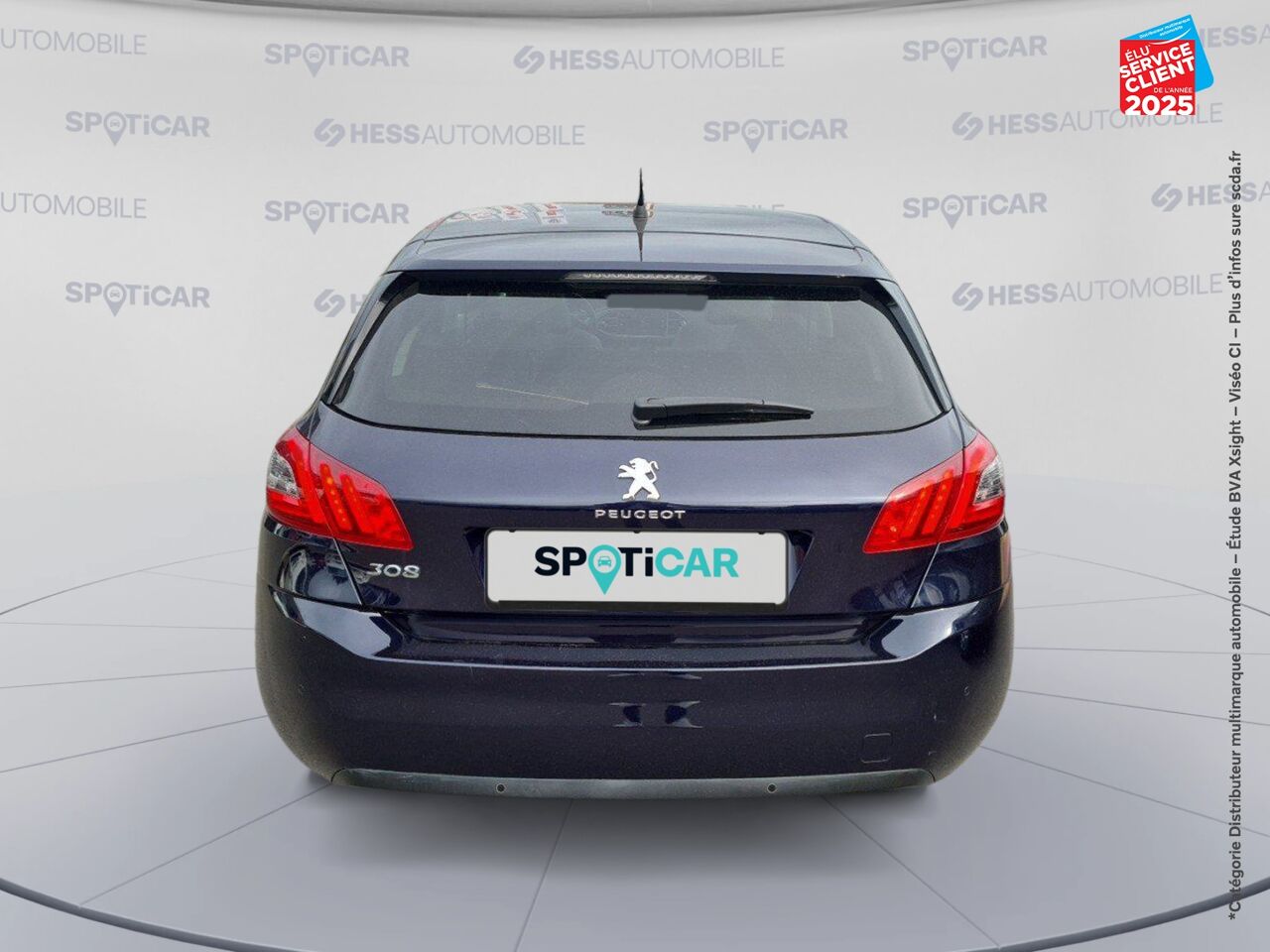 Véhicule d'occasion PEUGEOT 308 1.2 PURETECH 130CH E6.C SS ALLURE 108G chez Hyundai Reims