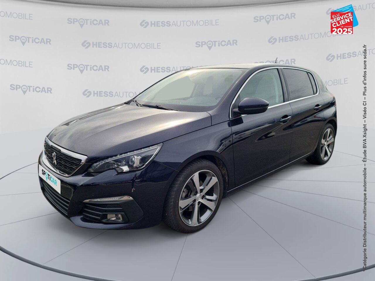 Véhicule d'occasion PEUGEOT 308 1.2 PURETECH 130CH E6.C SS ALLURE 108G chez Hyundai Reims