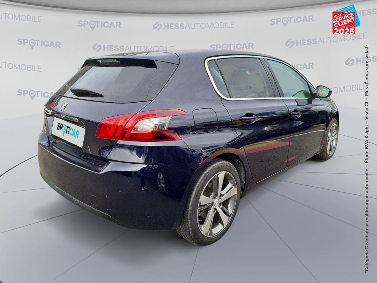 Véhicule d'occasion PEUGEOT 308 1.2 PURETECH 130CH E6.C SS ALLURE 108G chez Hyundai Reims