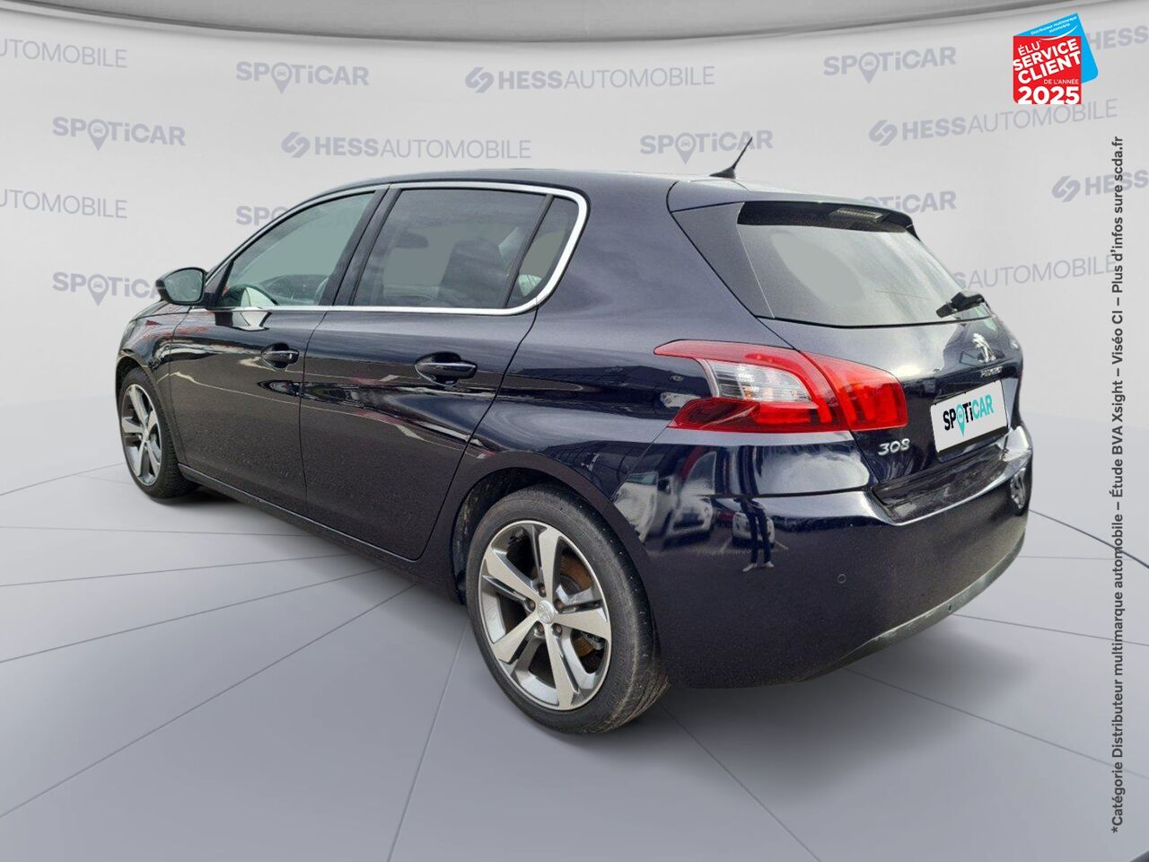 Véhicule d'occasion PEUGEOT 308 1.2 PURETECH 130CH E6.C SS ALLURE 108G chez Hyundai Reims