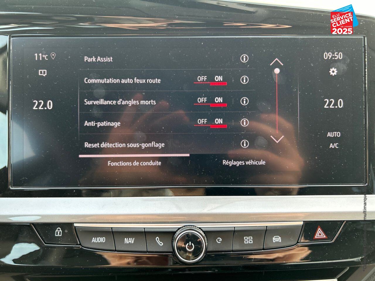 Véhicule d'occasion OPEL GRANDLAND 1.6 TURBO 225CH HYBRIDE GS chez Nissan Haguenau
