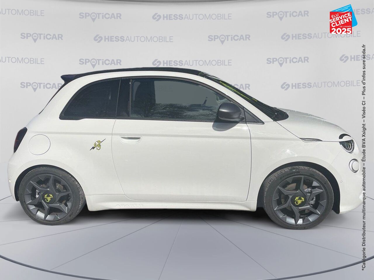 Véhicule d'occasion ABARTH 500C E 155CH PACK chez Hyundai Chalons