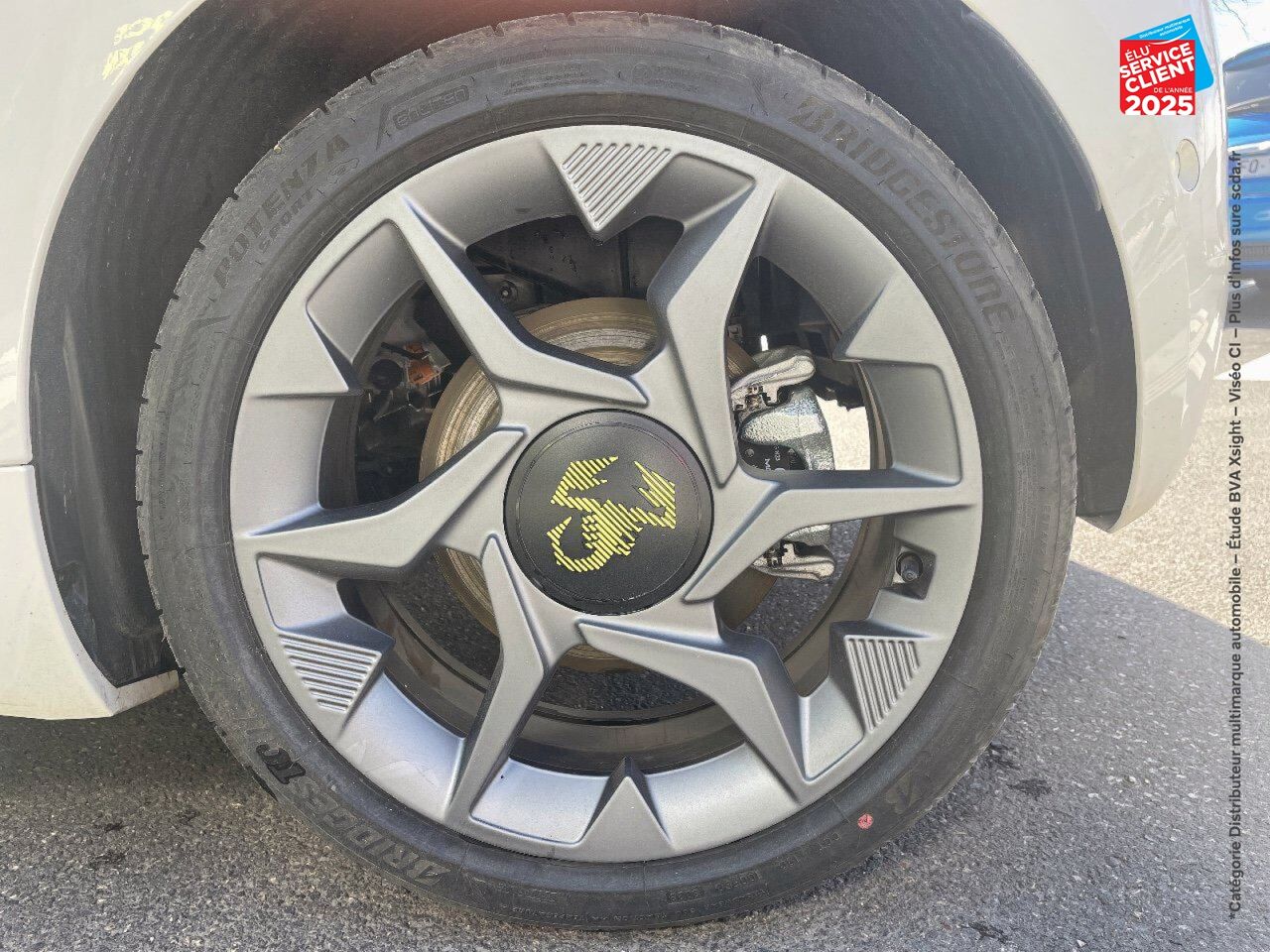 Véhicule d'occasion ABARTH 500C E 155CH PACK chez Hyundai Chalons