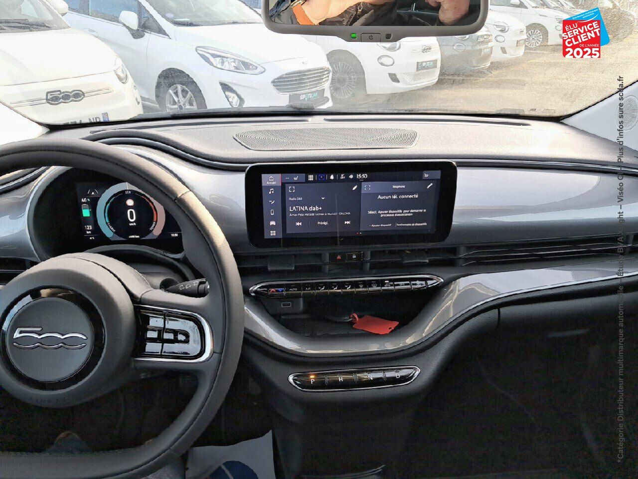 Véhicule d'occasion FIAT 500 E 118CH PACK CONFORT STYLE TECH SIEGES CHAUF chez Renault Sélestat