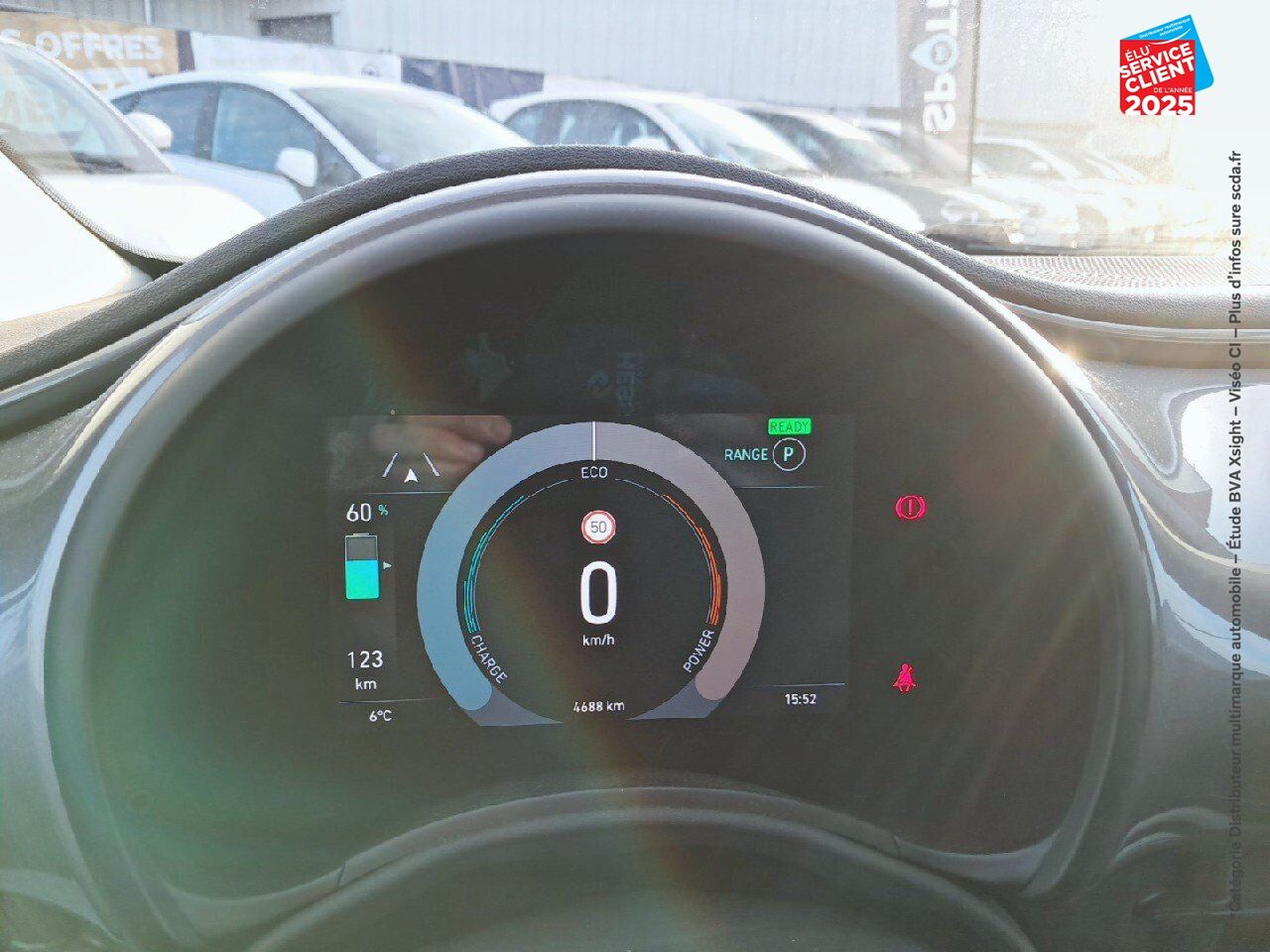 Véhicule d'occasion FIAT 500 E 118CH PACK CONFORT STYLE TECH SIEGES CHAUF chez Renault Sélestat
