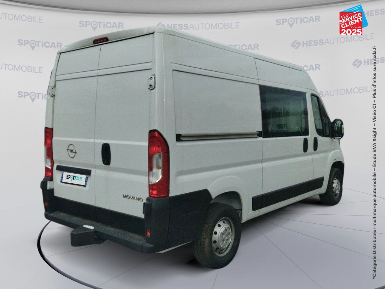 Véhicule d'occasion OPEL MOVANO FG L2H2 3.5 140 BLUEHDI SS VITRE PACK BUSINESS CONNECT chez Toyota Verdun