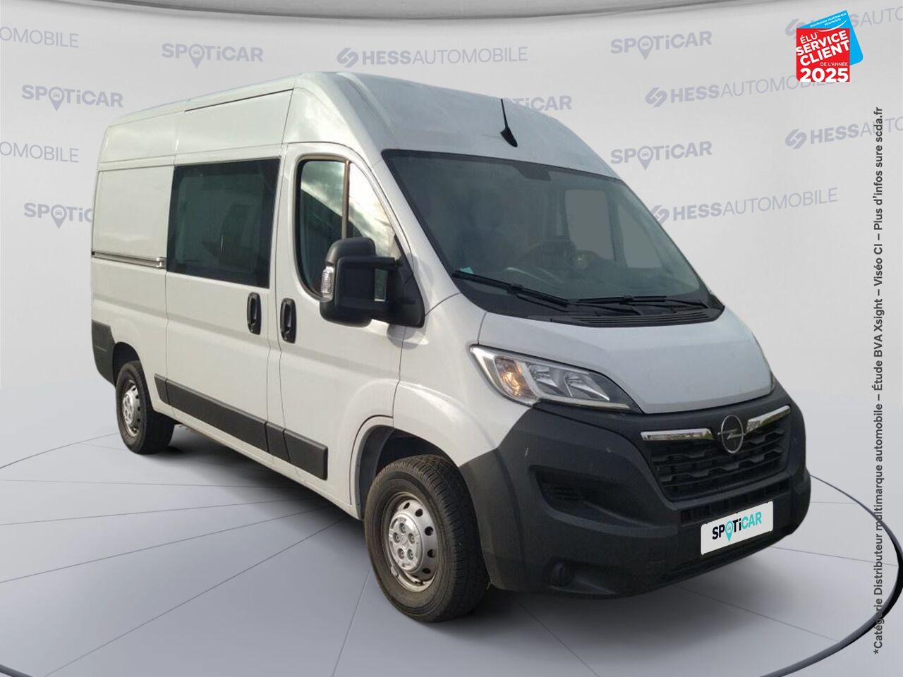 Véhicule d'occasion OPEL MOVANO FG L2H2 3.5 140 BLUEHDI SS VITRE PACK BUSINESS CONNECT chez Toyota Verdun