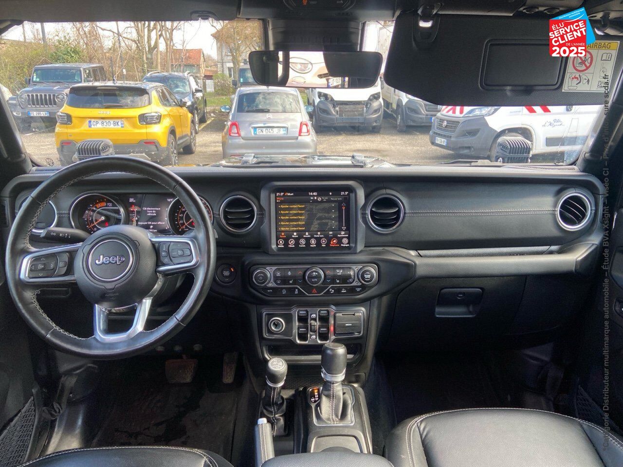 Véhicule d'occasion JEEP GLADIATOR 3.0 V6 MULTIJET 264CH OVERLAND LAUNCH EDITION 4X4 BVA8 chez Renault Saint-Louis