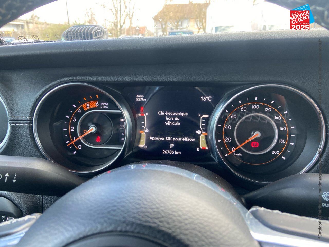 Véhicule d'occasion JEEP GLADIATOR 3.0 V6 MULTIJET 264CH OVERLAND LAUNCH EDITION 4X4 BVA8 chez Renault Saint-Louis