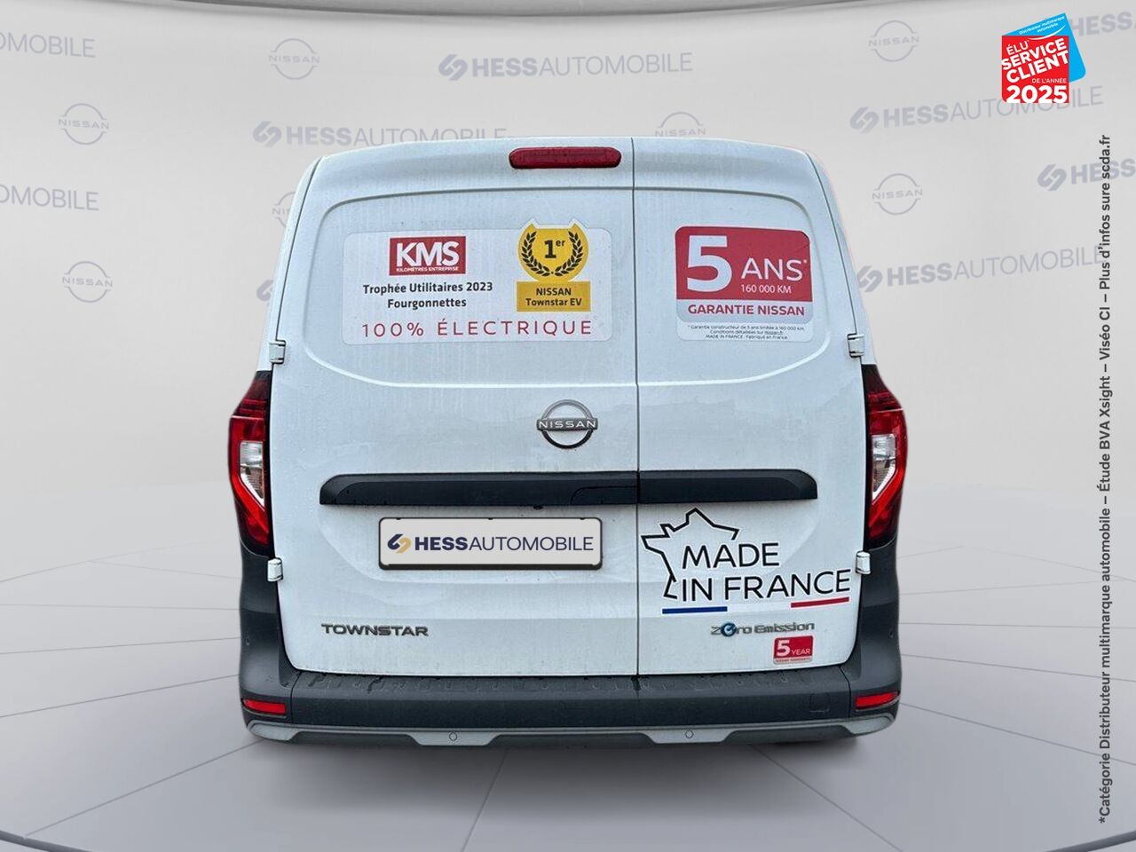 Véhicule d'occasion NISSAN TOWNSTAR L1 EV 45 KWH N-CONNECTA CHARGEUR 22 KW chez Nissan Beaune