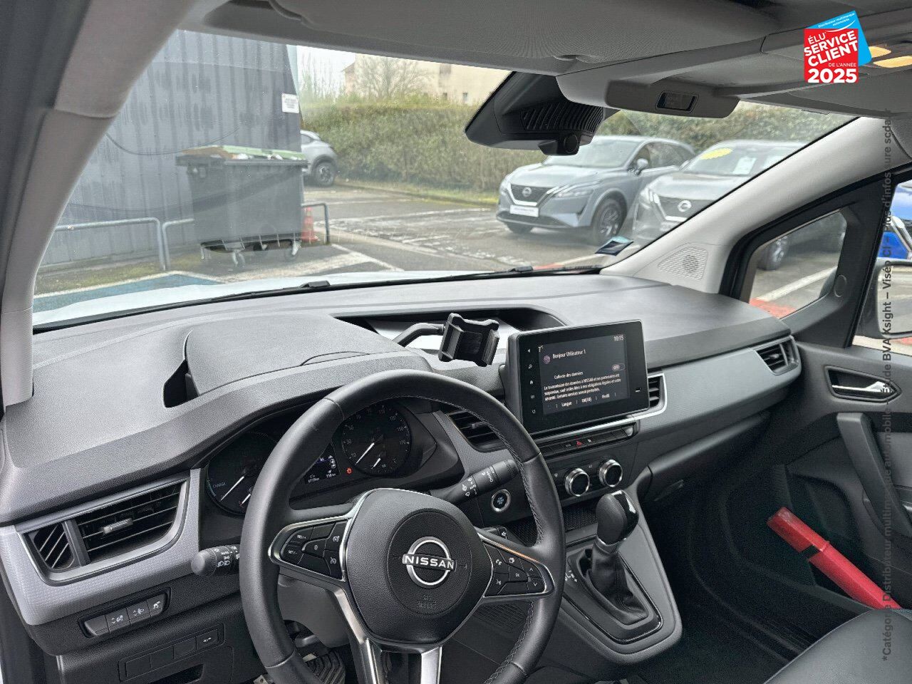 Véhicule d'occasion NISSAN TOWNSTAR L1 EV 45 KWH N-CONNECTA CHARGEUR 22 KW chez Nissan Beaune