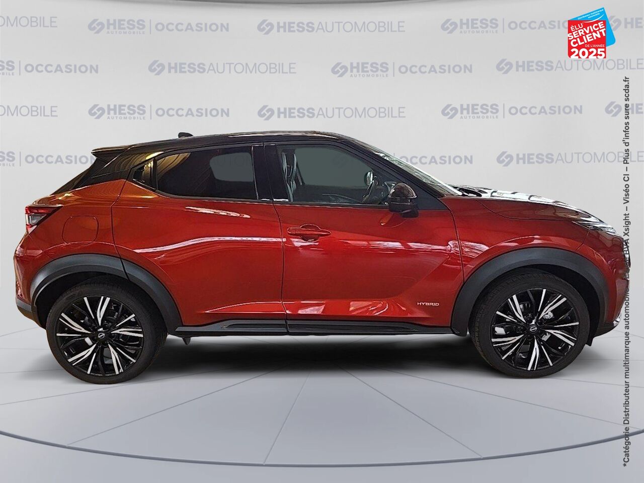 Véhicule d'occasion NISSAN JUKE 1.6 HYBRID 143CH N-DESIGN 2022.5 chez Renault Colmar