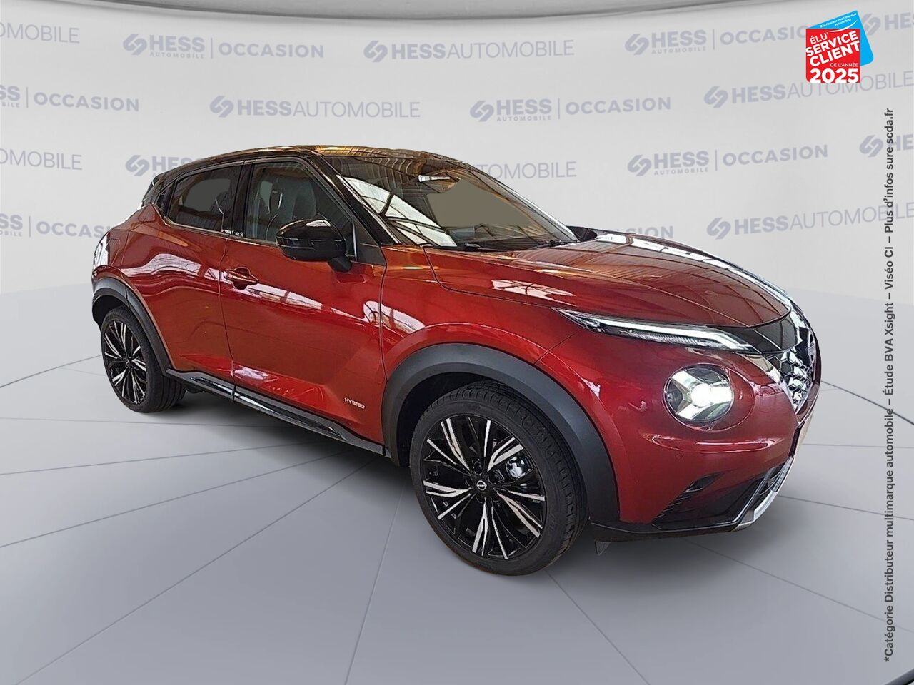 Véhicule d'occasion NISSAN JUKE 1.6 HYBRID 143CH N-DESIGN 2022.5 chez Renault Colmar