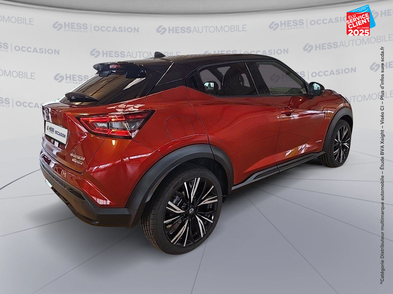 Véhicule d'occasion NISSAN JUKE 1.6 HYBRID 143CH N-DESIGN 2022.5 chez Renault Colmar