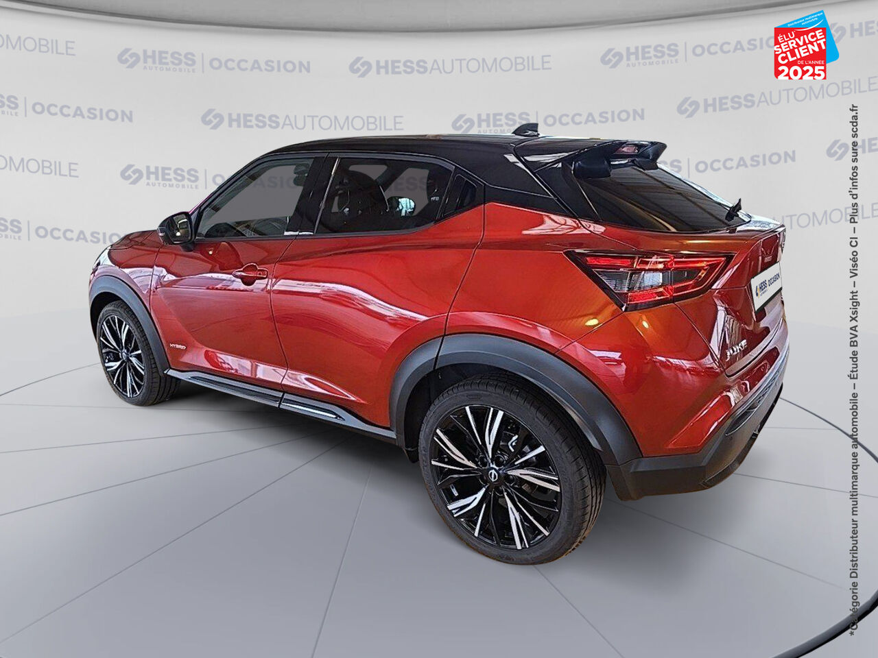 Véhicule d'occasion NISSAN JUKE 1.6 HYBRID 143CH N-DESIGN 2022.5 chez Renault Colmar