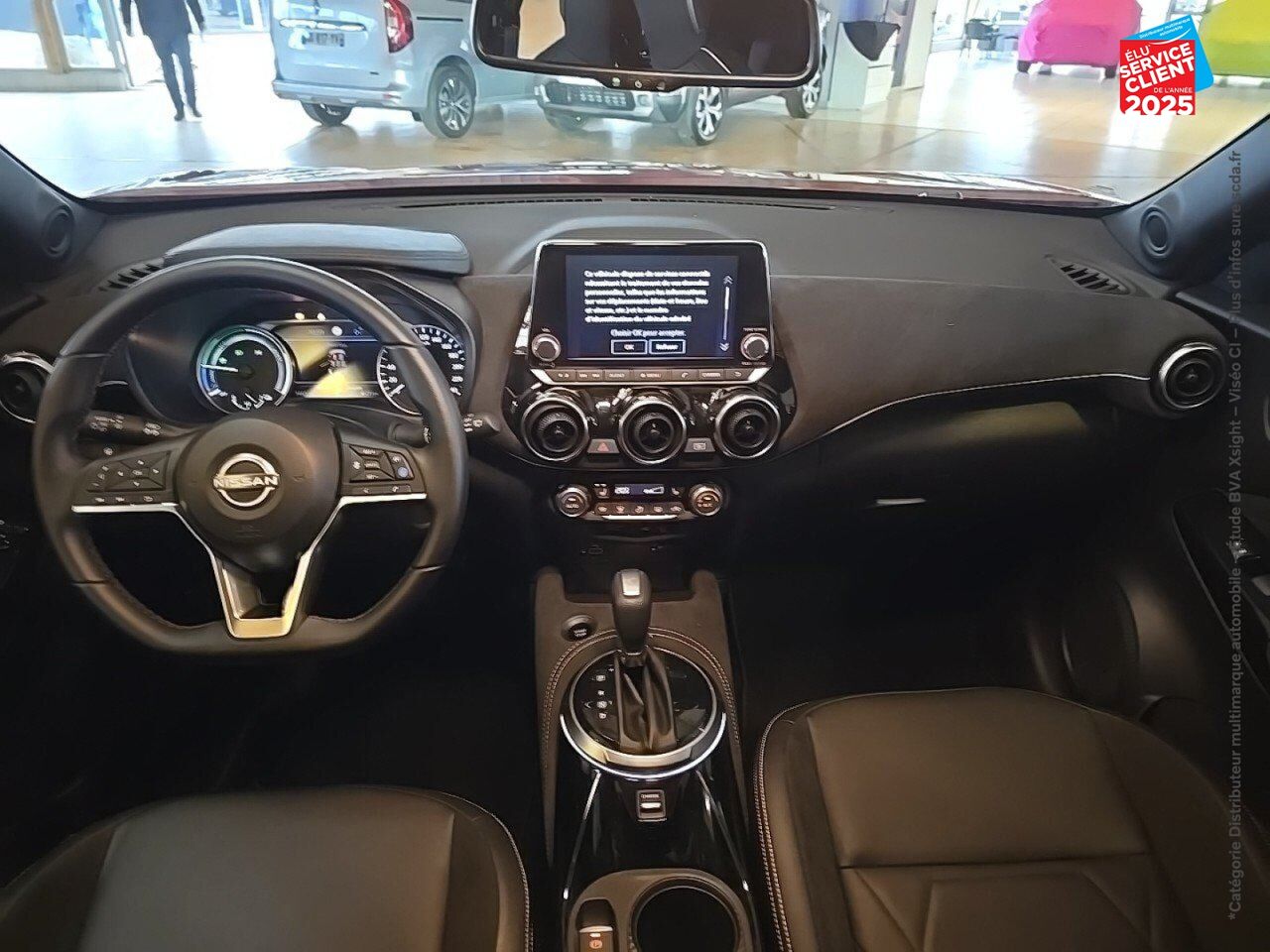Véhicule d'occasion NISSAN JUKE 1.6 HYBRID 143CH N-DESIGN 2022.5 chez Renault Colmar