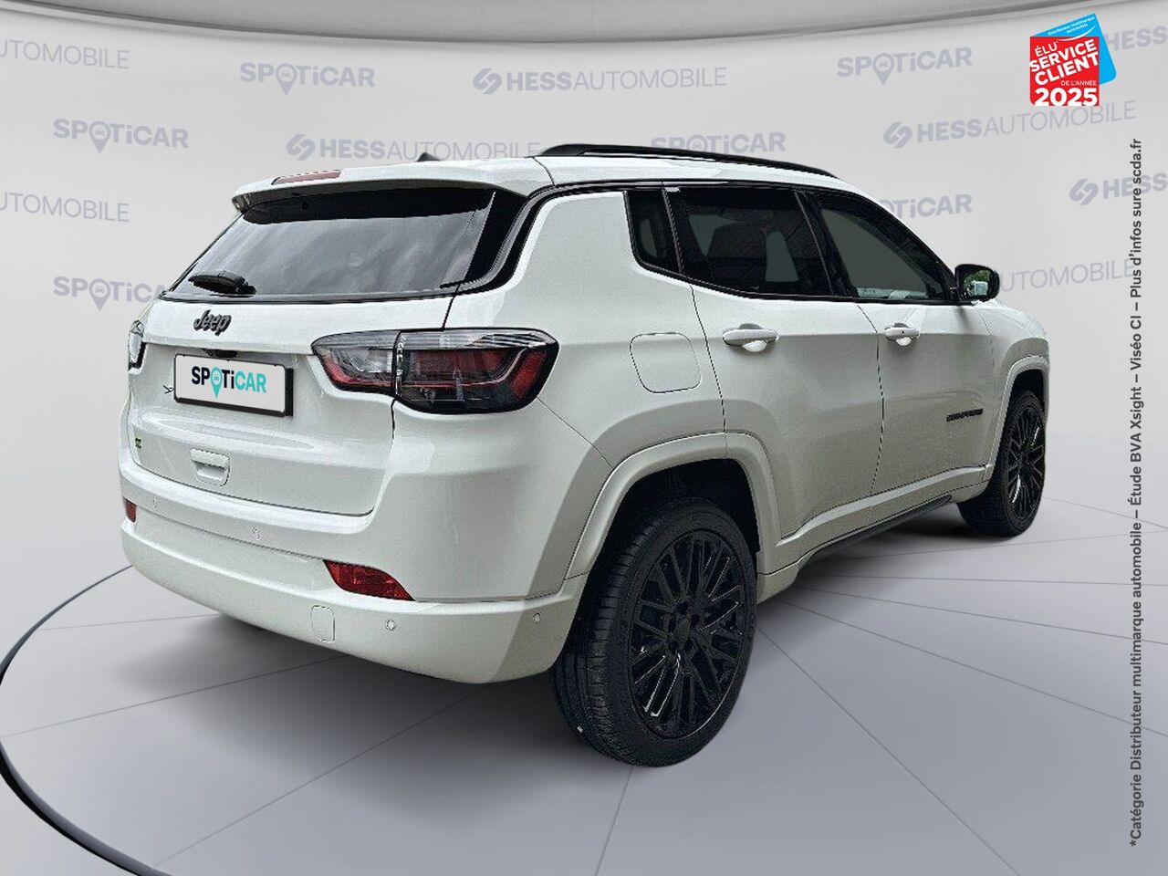 Véhicule d'occasion JEEP COMPASS 1.5 TURBO T4 130CH MHEV HIGH ALTITUDE 4X2 BVR7 chez Toyota Saint Dizier