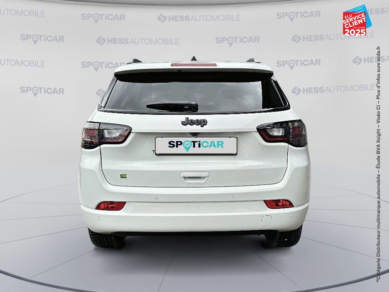 Véhicule d'occasion JEEP COMPASS 1.5 TURBO T4 130CH MHEV HIGH ALTITUDE 4X2 BVR7 chez Toyota Saint Dizier