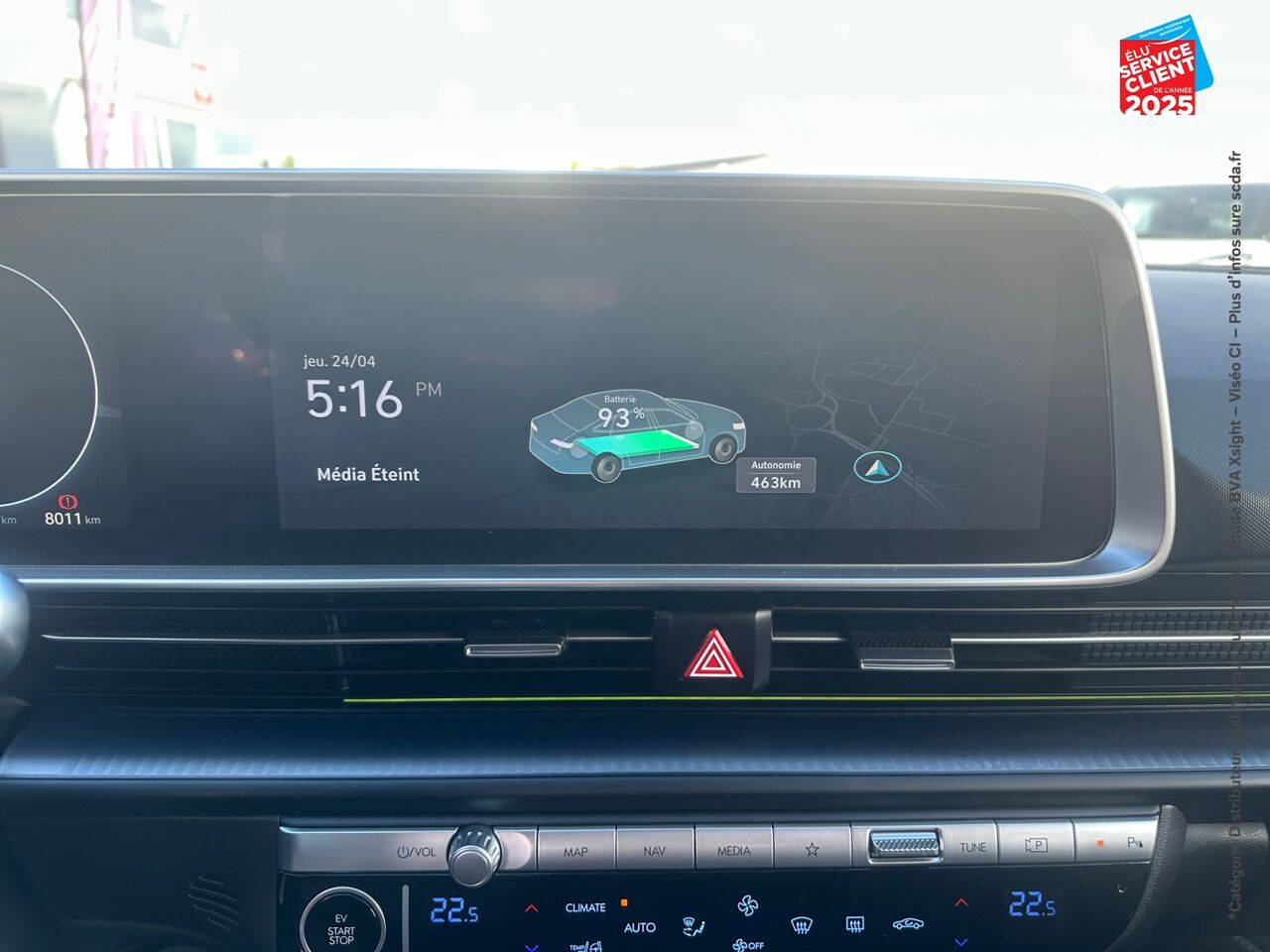 Véhicule d'occasion HYUNDAI IONIQ 6 77 KWH - 229CH CREATIVE chez Hyundai Epernay