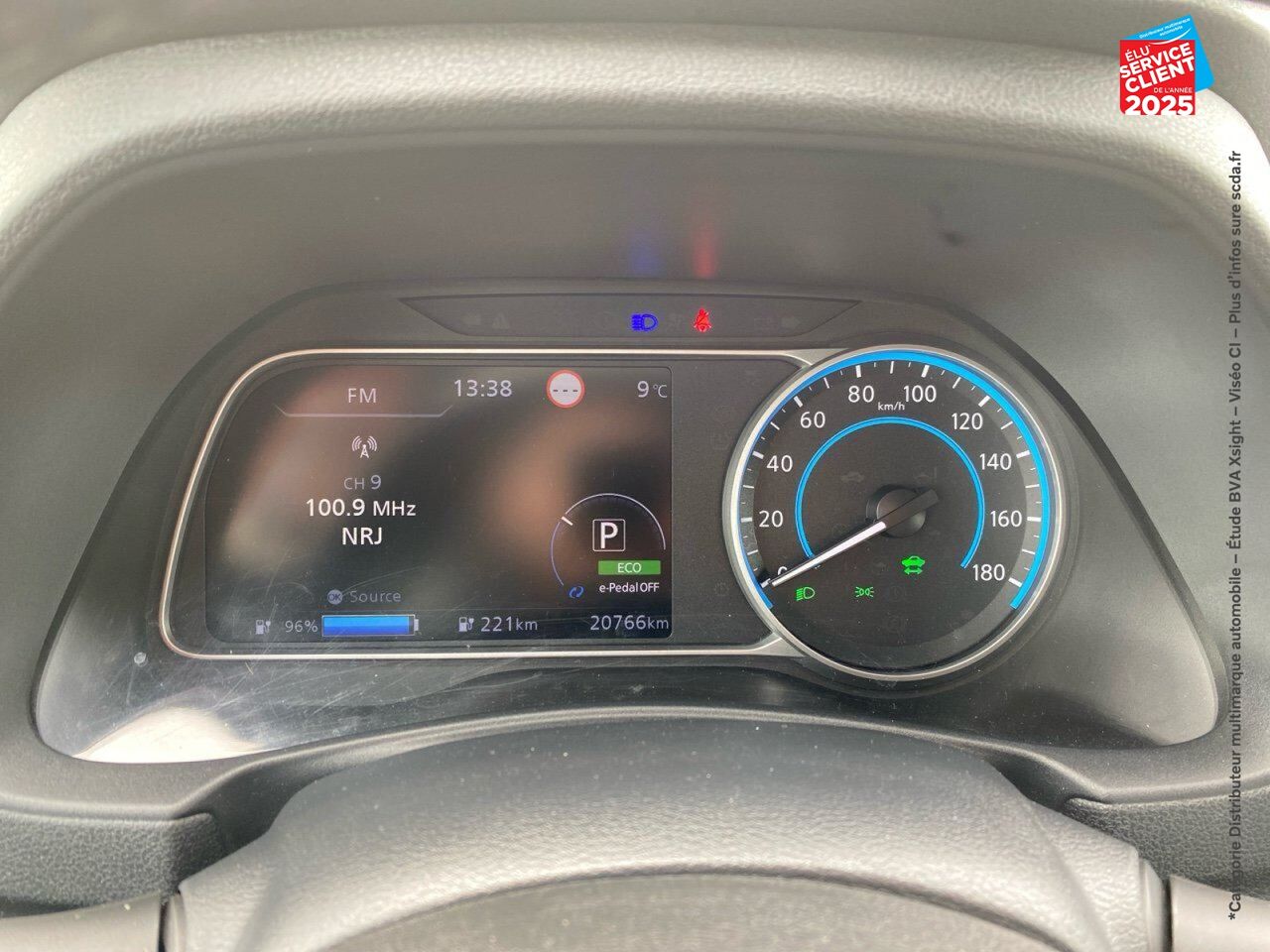 Véhicule d'occasion NISSAN LEAF 150CH 40KWH ACENTA 21.5 chez Nissan Metz