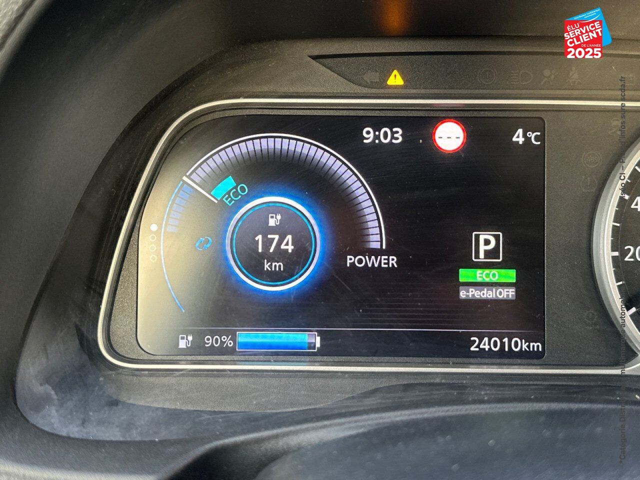 Véhicule d'occasion NISSAN LEAF 150CH 40KWH ACENTA 21.5 chez Nissan Thionville