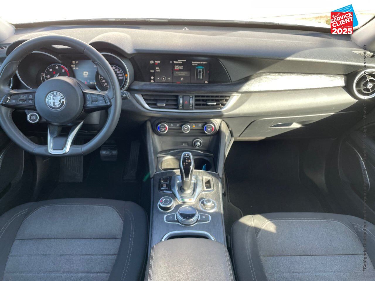 Véhicule d'occasion ALFA ROMEO STELVIO 2.2 DIESEL 160CH AT8 MY20 8CV chez Fiat Mulhouse