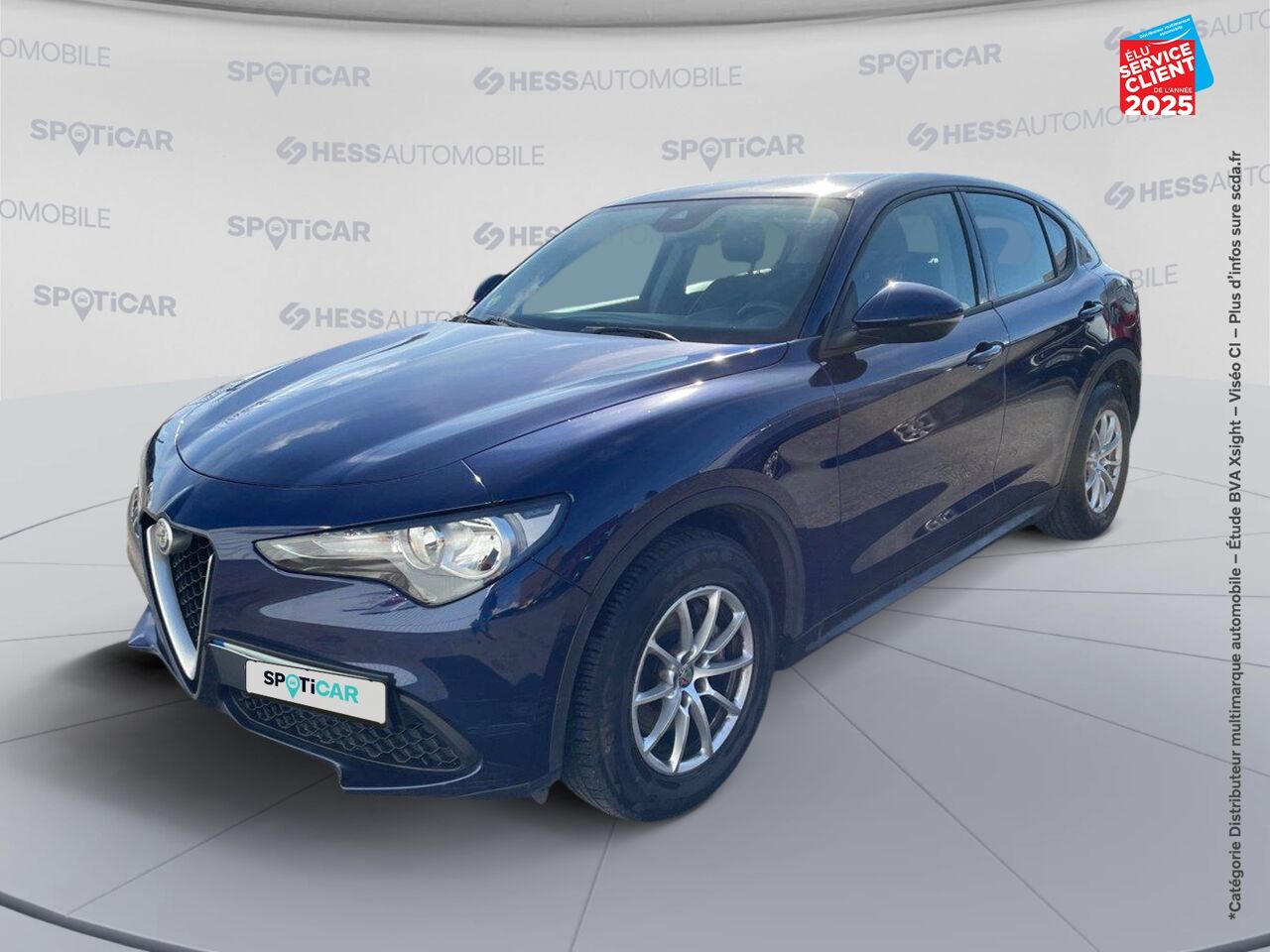 Véhicule d'occasion ALFA ROMEO STELVIO 2.2 DIESEL 160CH AT8 MY20 8CV chez Fiat Mulhouse