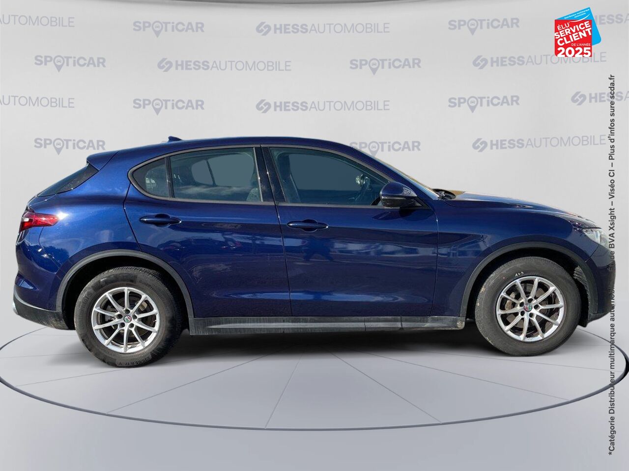 Véhicule d'occasion ALFA ROMEO STELVIO 2.2 DIESEL 160CH AT8 MY20 8CV chez Fiat Mulhouse