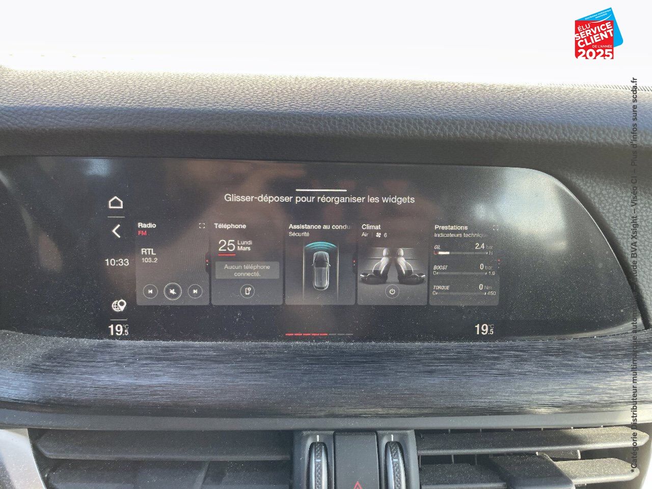 Véhicule d'occasion ALFA ROMEO STELVIO 2.2 DIESEL 160CH AT8 MY20 8CV chez Fiat Mulhouse