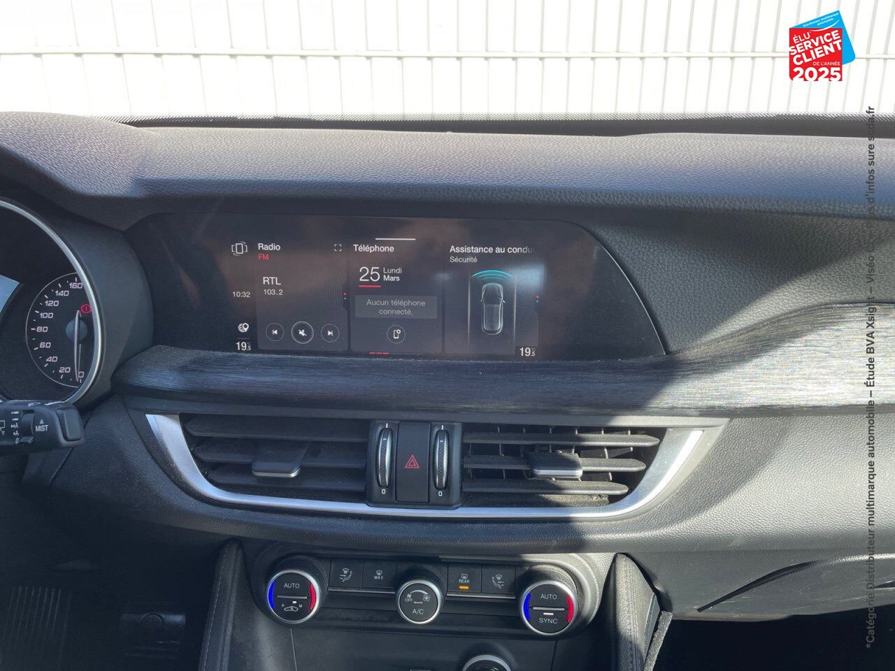 Véhicule d'occasion ALFA ROMEO STELVIO 2.2 DIESEL 160CH AT8 MY20 8CV chez Fiat Mulhouse