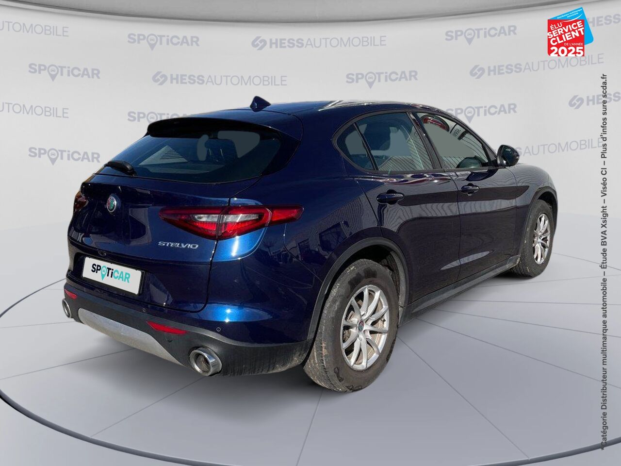 Véhicule d'occasion ALFA ROMEO STELVIO 2.2 DIESEL 160CH AT8 MY20 8CV chez Fiat Mulhouse