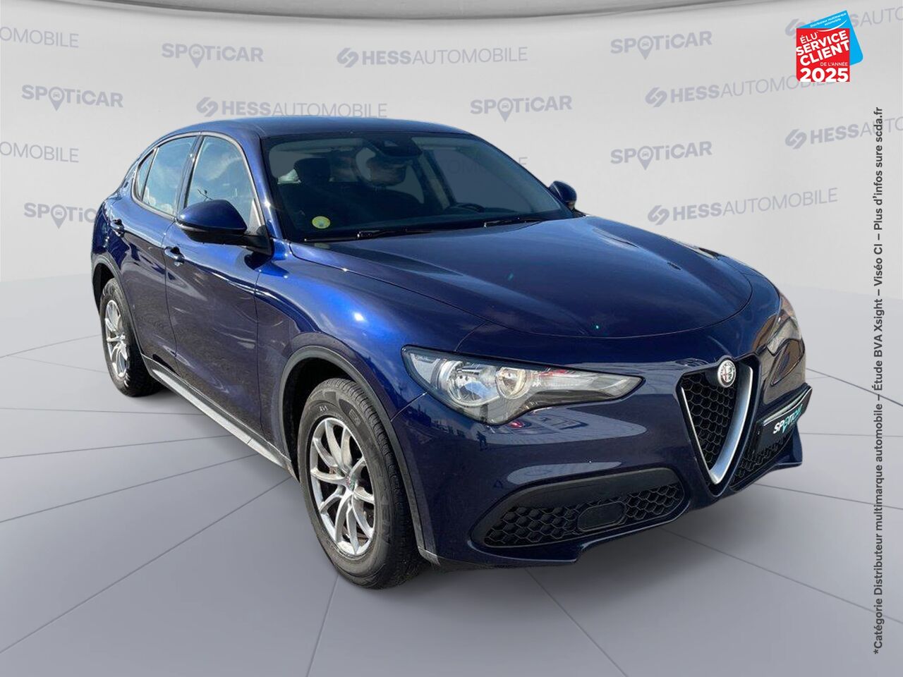 Véhicule d'occasion ALFA ROMEO STELVIO 2.2 DIESEL 160CH AT8 MY20 8CV chez Fiat Mulhouse