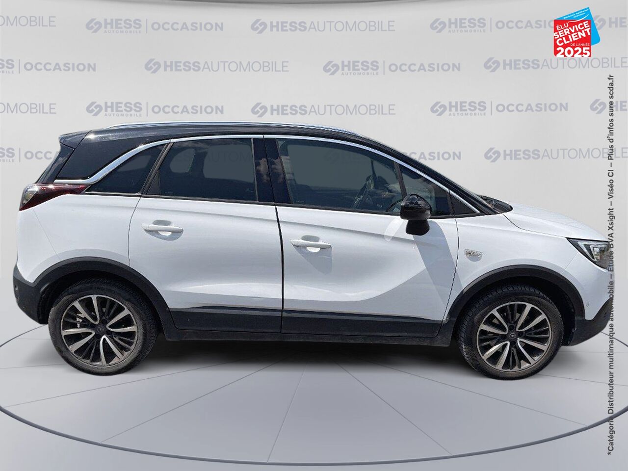 Véhicule d'occasion OPEL CROSSLAND X 1.2 TURBO 110CH ULTIMATE BVA EURO 6D-T chez Renault Sélestat
