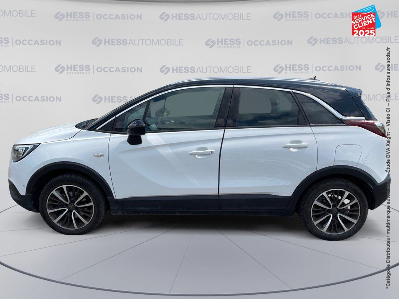 Véhicule d'occasion OPEL CROSSLAND X 1.2 TURBO 110CH ULTIMATE BVA EURO 6D-T chez Renault Sélestat