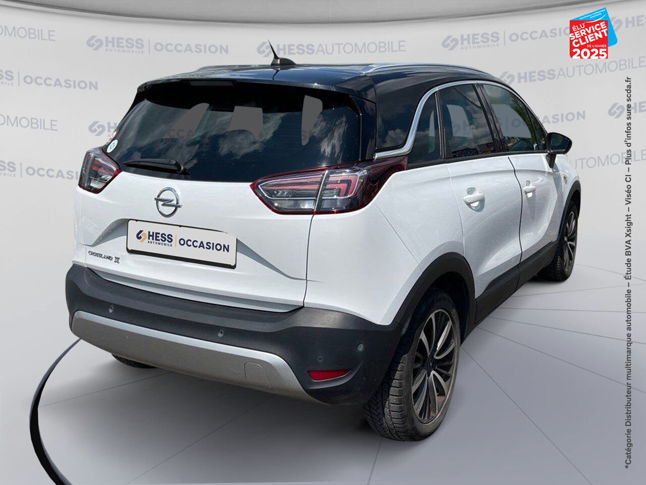 Véhicule d'occasion OPEL CROSSLAND X 1.2 TURBO 110CH ULTIMATE BVA EURO 6D-T chez Renault Sélestat