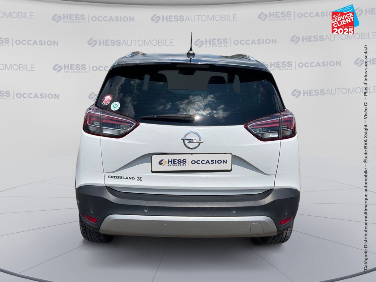 Véhicule d'occasion OPEL CROSSLAND X 1.2 TURBO 110CH ULTIMATE BVA EURO 6D-T chez Renault Sélestat