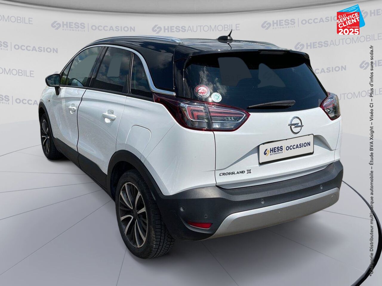 Véhicule d'occasion OPEL CROSSLAND X 1.2 TURBO 110CH ULTIMATE BVA EURO 6D-T chez Renault Sélestat