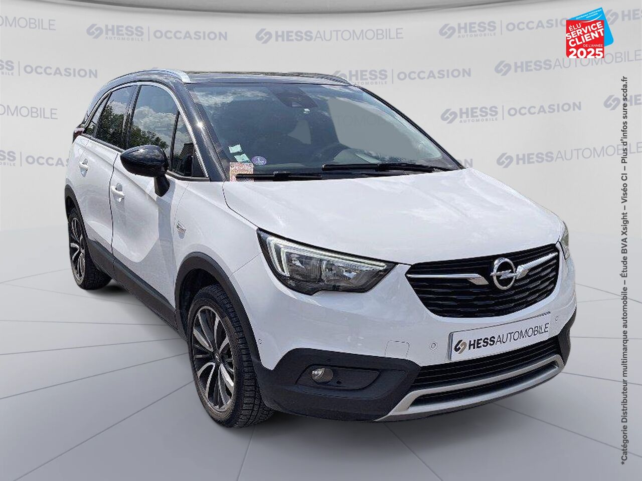 Véhicule d'occasion OPEL CROSSLAND X 1.2 TURBO 110CH ULTIMATE BVA EURO 6D-T chez Renault Sélestat