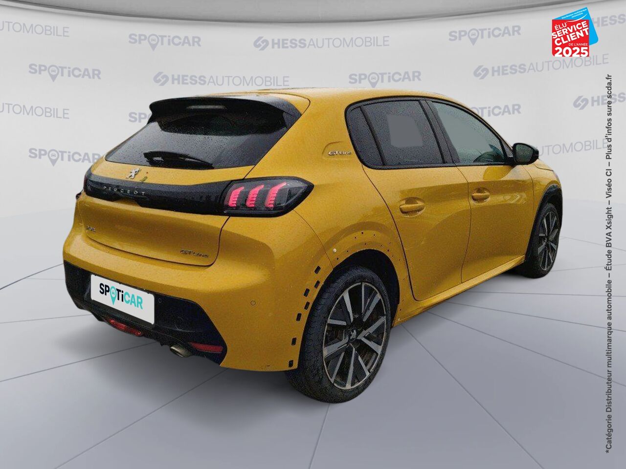 Véhicule d'occasion PEUGEOT 208 1.2 PURETECH 100CH S/S GT LINE chez Toyota Thionville