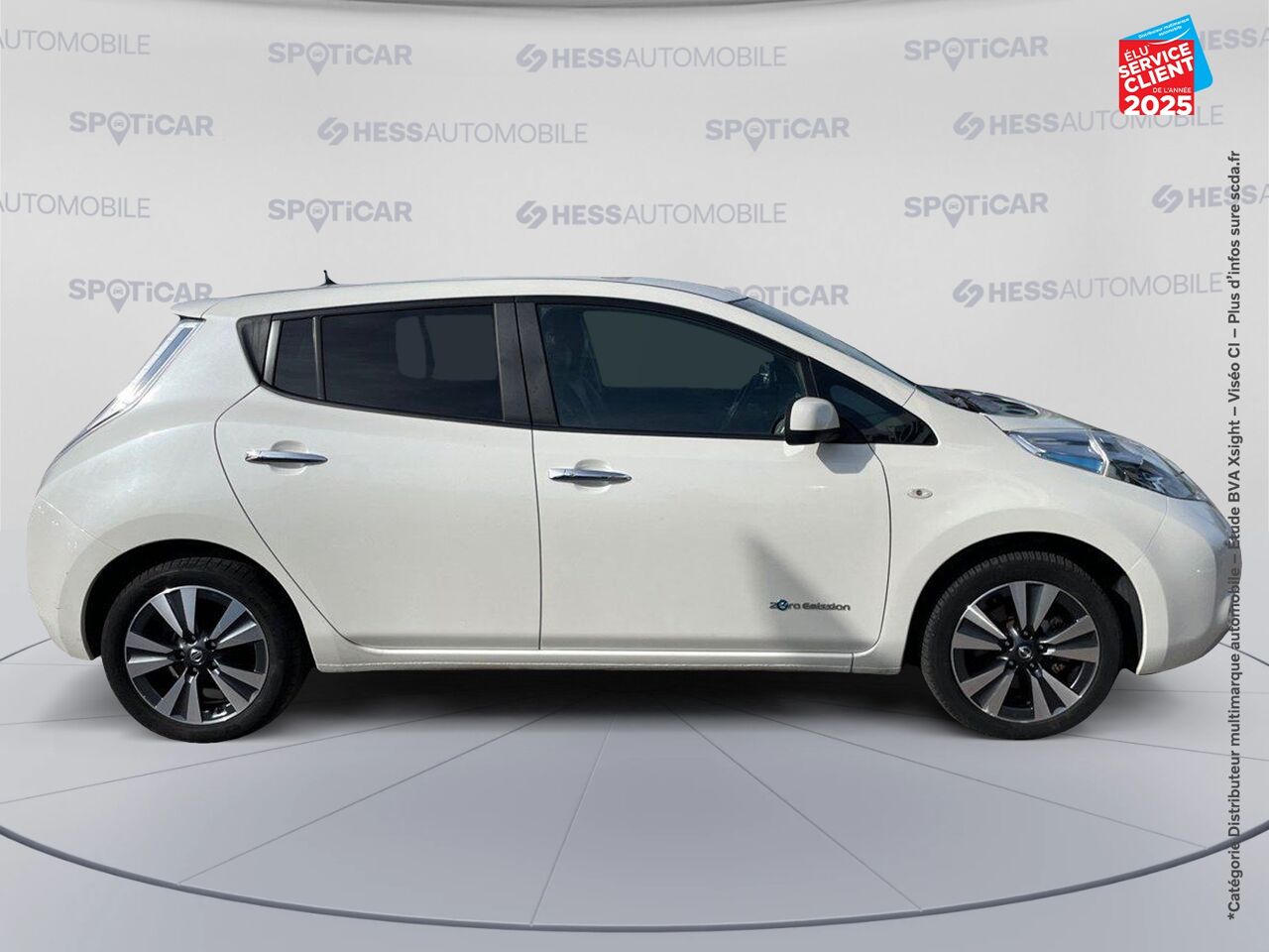 Véhicule d'occasion NISSAN LEAF 109CH 30KWH TEKNA MY17 chez Nissan Belfort