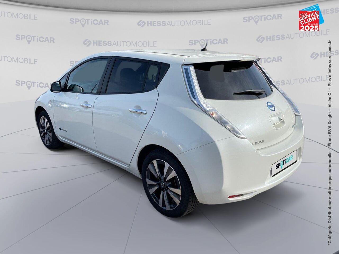 Véhicule d'occasion NISSAN LEAF 109CH 30KWH TEKNA MY17 chez Nissan Belfort