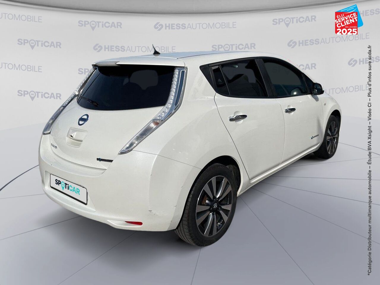 Véhicule d'occasion NISSAN LEAF 109CH 30KWH TEKNA MY17 chez Nissan Belfort